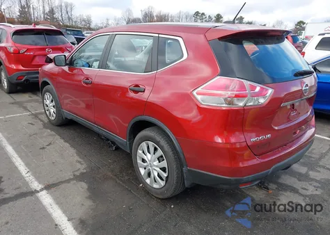 2016 Nissan Rogue S from USA, damaged, VIN KNMAT2MTXGP611215